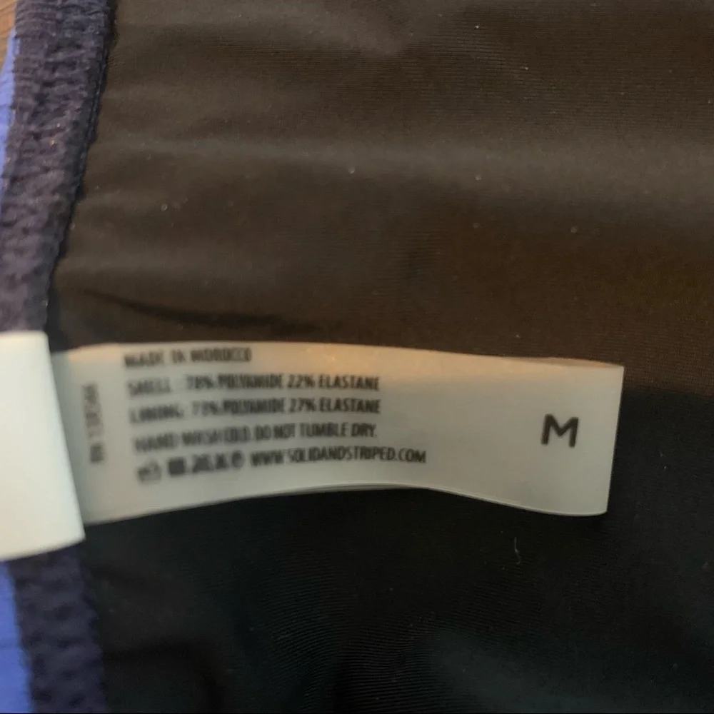 SOLID & STRIPED | NWT WOMEN'S THE CLEO BIKINI TOP - Picture 5 of 8